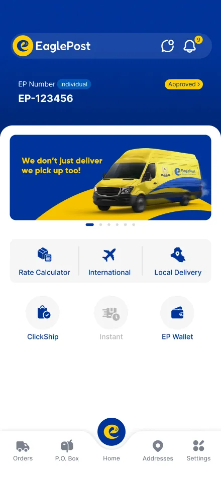 EaglePost — Express Postal & Delivery Services in Kurdistan & Iraq